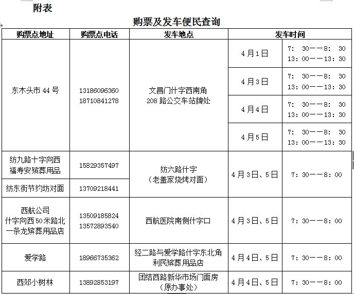 西安壽陽(yáng)山清明祭祀專(zhuān)線開(kāi)通啦！