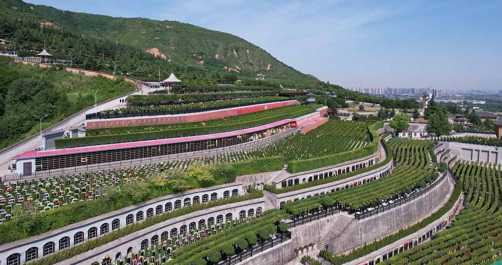 西安霸陵墓園分布圖片